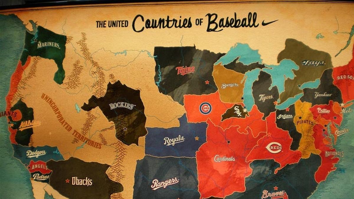 Pards Baseball Map Deadspin | The Only Baseball Map You'll Ever Need