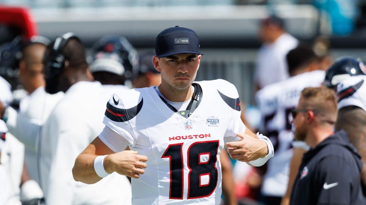  Texans fear torn ACL for backup QB Graham Mertz 