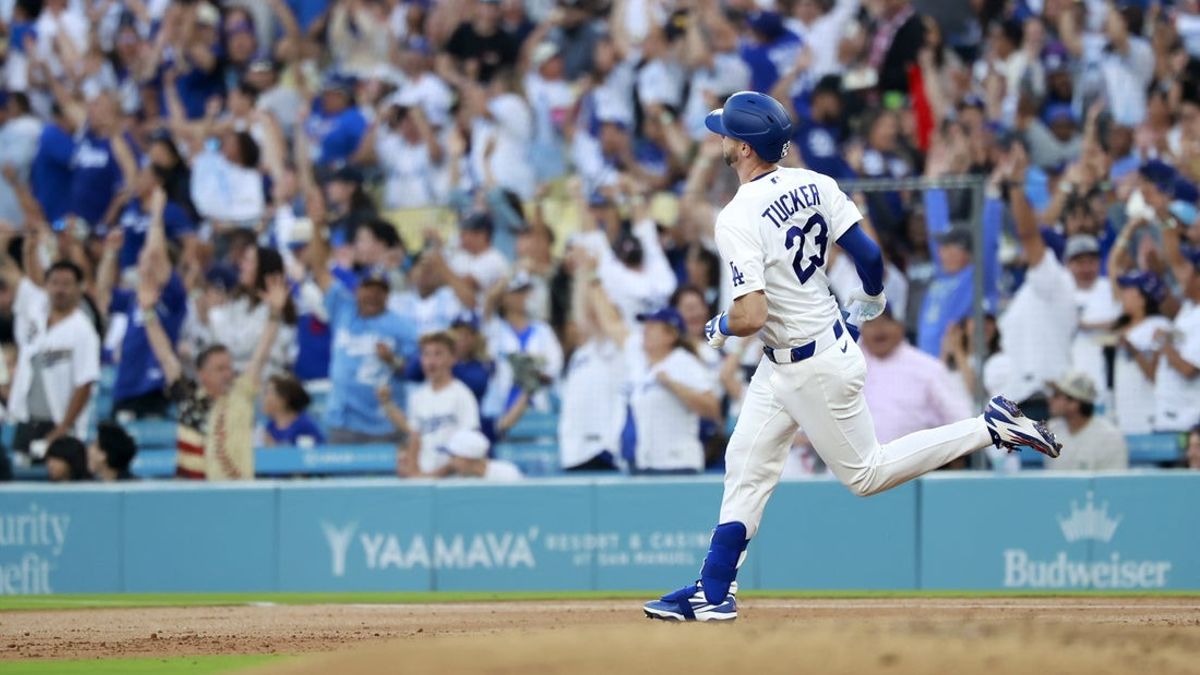  Miguel Rojas pinch-hit blast caps Dodgers comeback against Rays 