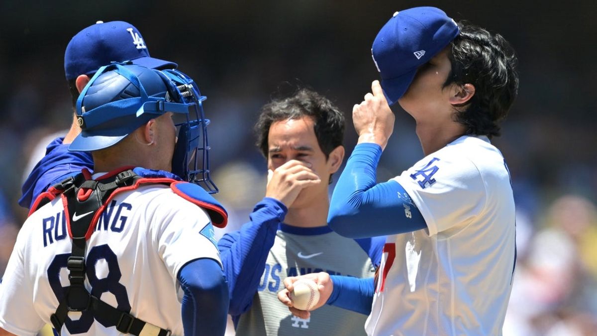 Ο Shohei Ohtani (γόνατο) των Dodgers εκτός rotation επ’ αόριστον