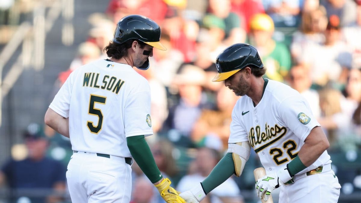 A’s ride momentum of fast start into rematch vs. Angels A’s ride momentum of fast start into rematch vs. Angels