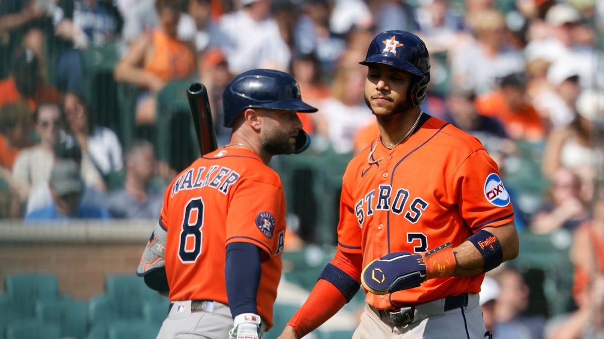 Astros SS Jeremy Pena, 1B Christian Walker φεύγει τραυματισμένος Astros SS Jeremy Pena, 1B Christian Walker φεύγει τραυματισμένος