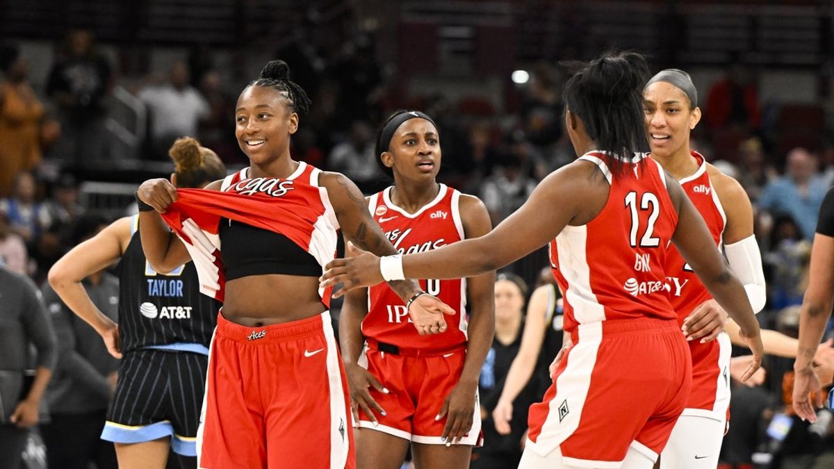 Ο A’ja Wilson τραντάζει τους φόβους τραυματισμών για να οδηγήσει τους Άσσους πάνω από τον Σκάι