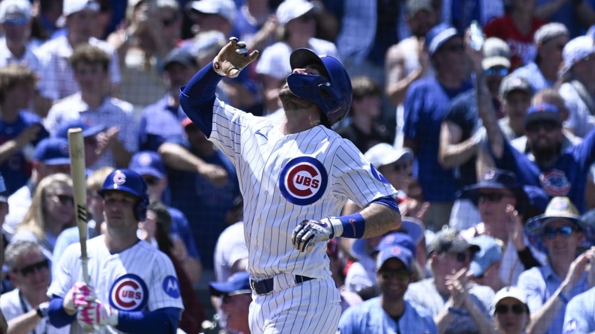 Συλλογή MLB: Cubs ζώνη 8 home runs, λίβρα Padres 23-3 Συλλογή MLB: Cubs ζώνη 8 home runs, λίβρα Padres 23-3