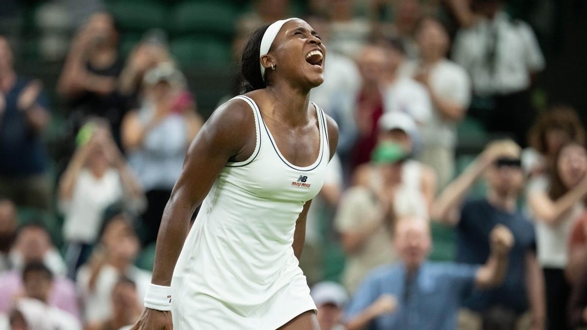 Η Coco Gauff παίρνει άλλη μια νίκη σε τρία σετ για να φτάσει στα ημιτελικά του Wimbledon