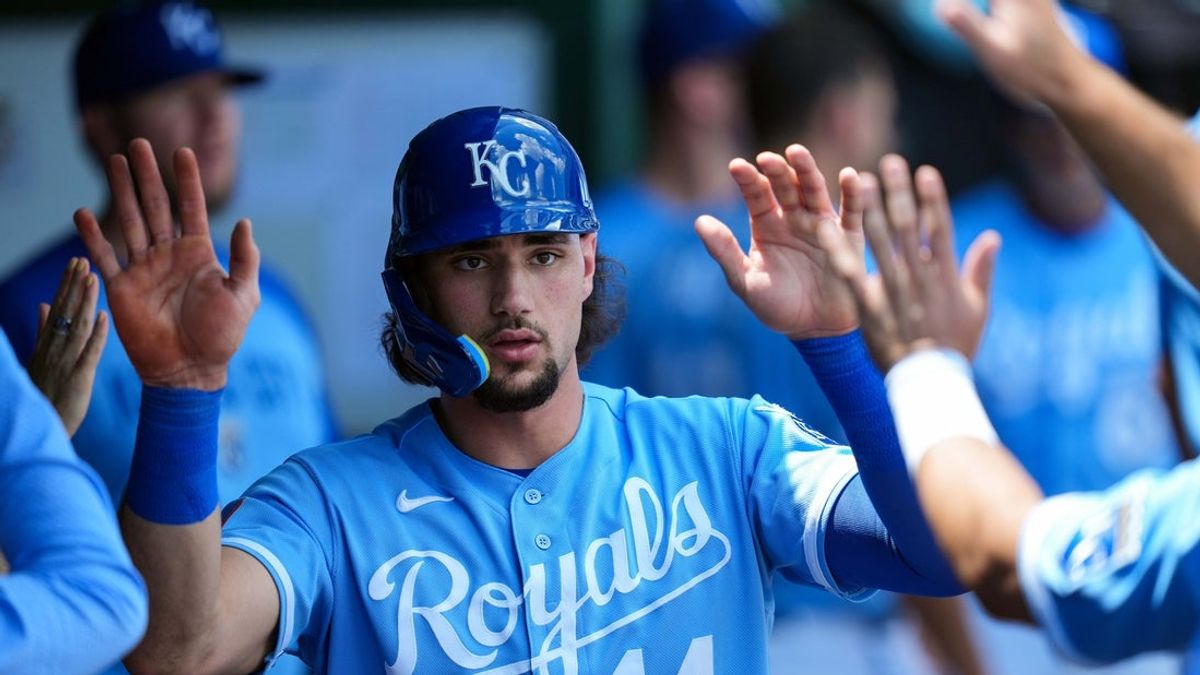Ο Jac Caglianone των Royals αγωνίζεται στο Home Run Derby