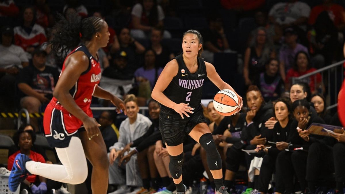 Kaitlyn Chen, σταθερή αμυντική ταχύτητα Valkyries στη νίκη στο Mystics
