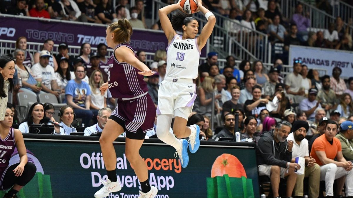 Η βραδιά καριέρας της Janelle Salaun φέρνει τις Valkyries πέρα από το Tempo