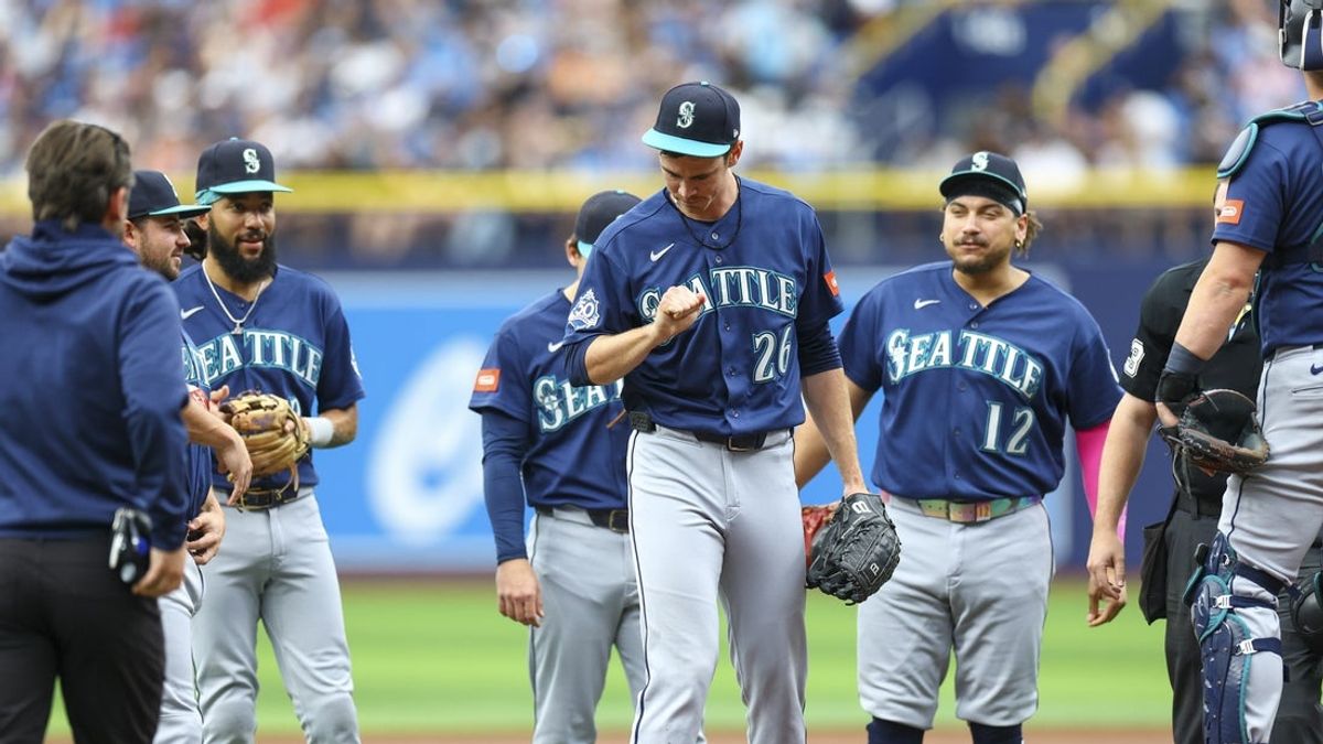 Ο βασικός των Mariners Emerson Hancock αποχωρεί με τραυματισμό στο χέρι Ο βασικός των Mariners Emerson Hancock αποχωρεί με τραυματισμό στο χέρι