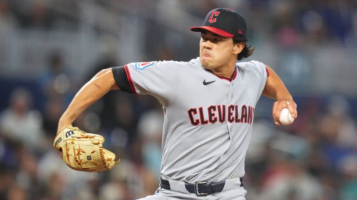  Joey Cantillo whiffs 9 as Guardians sweep Marlins 