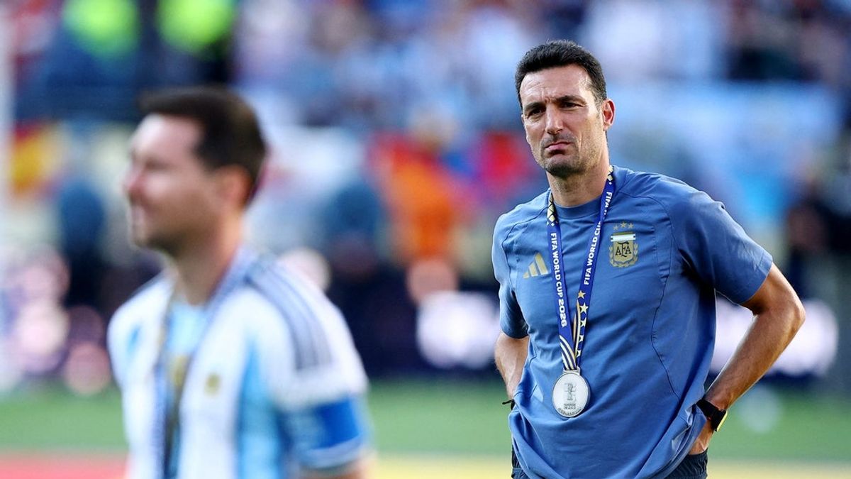 Δακρυσμένος Lionel Scaloni, αβέβαιος για το μέλλον της Αργεντινής, φεύγει από το Παγκόσμιο Κύπελλο με ευγνωμοσύνη