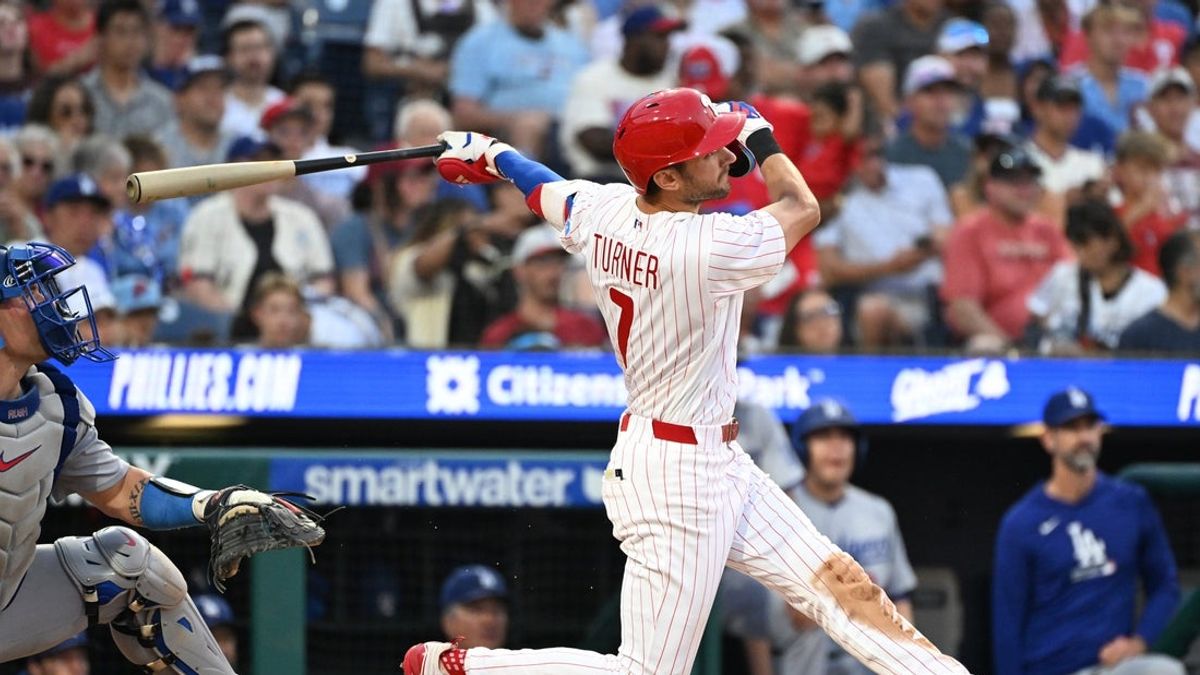 Ο Trea Turner χτυπάει δύο καθώς οι Phillies ελέγχουν τους Dodgers