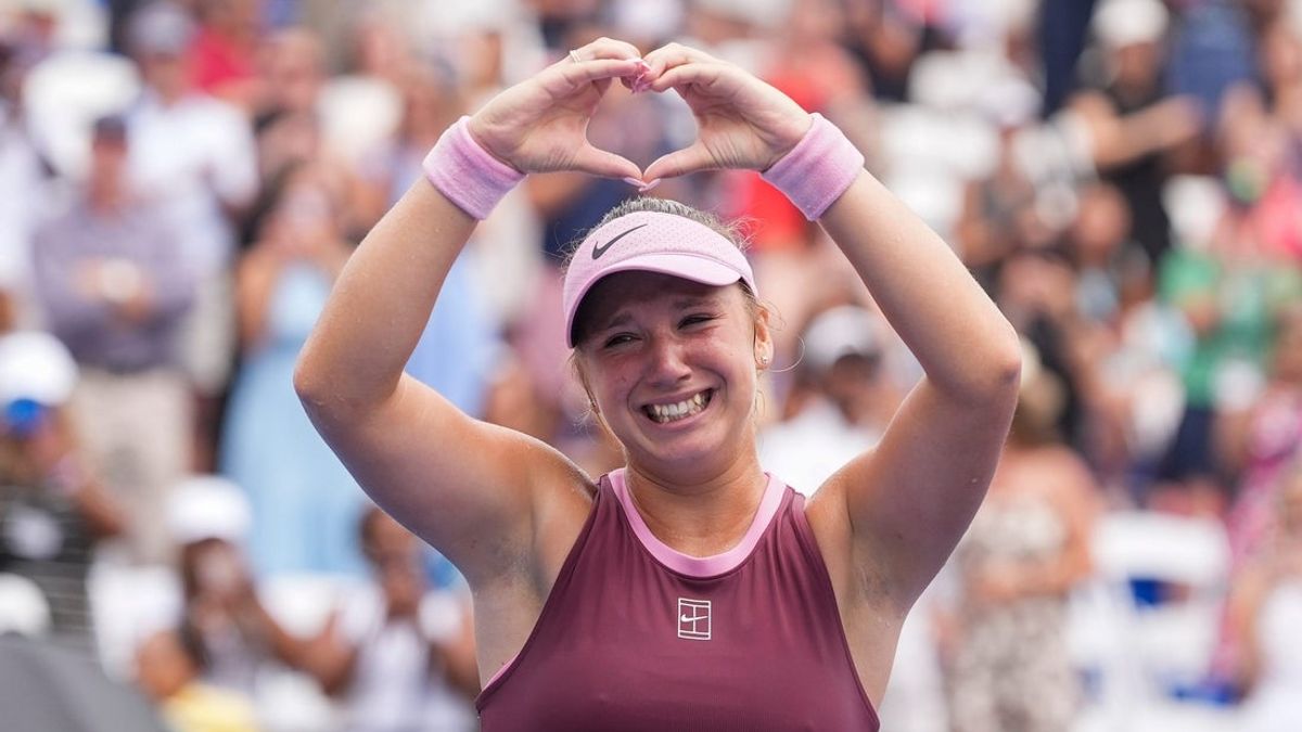 
            WTA roundup: Kristina Liutova becomes youngest WTA champion since 2019
        