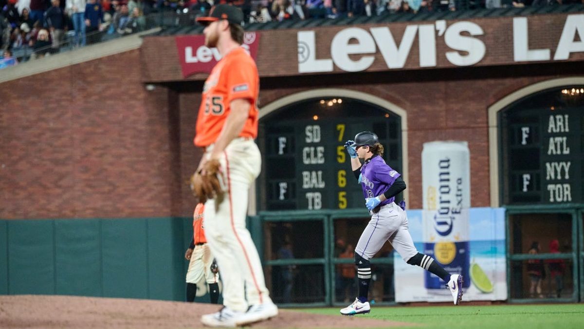  Zac Veen homers again, Rockies ride Kyle Freeland past Giants 