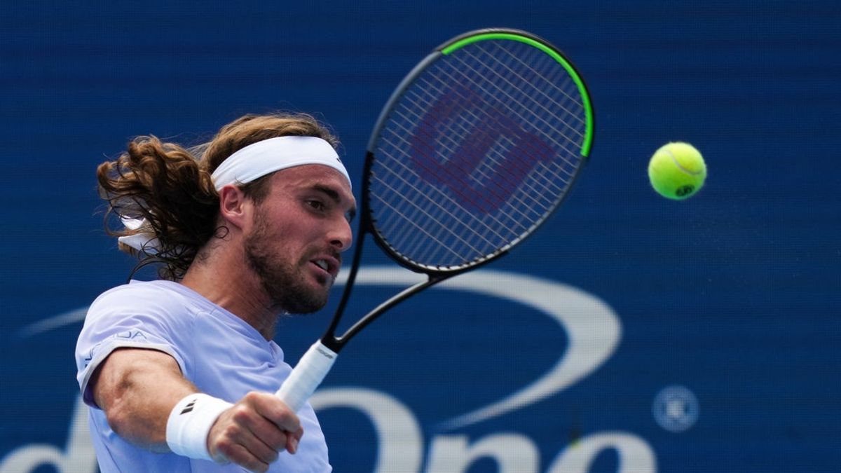  Stefanos Tsitsipas, lucky losers get off to fine start in Winston-Salem 