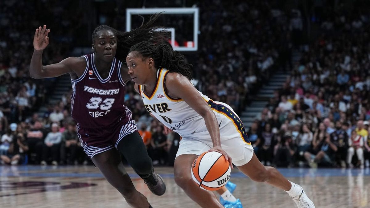 Kelsey Mitchell, Fever test Liberty in potential playoff preview Kelsey Mitchell, Fever test Liberty in potential playoff preview
