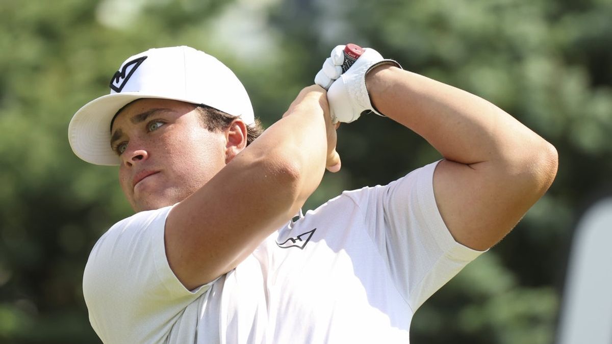 Michael La Sasso (66) holds 1-shot lead at LIV Golf Indianapolis Michael La Sasso (66) holds 1-shot lead at LIV Golf Indianapolis