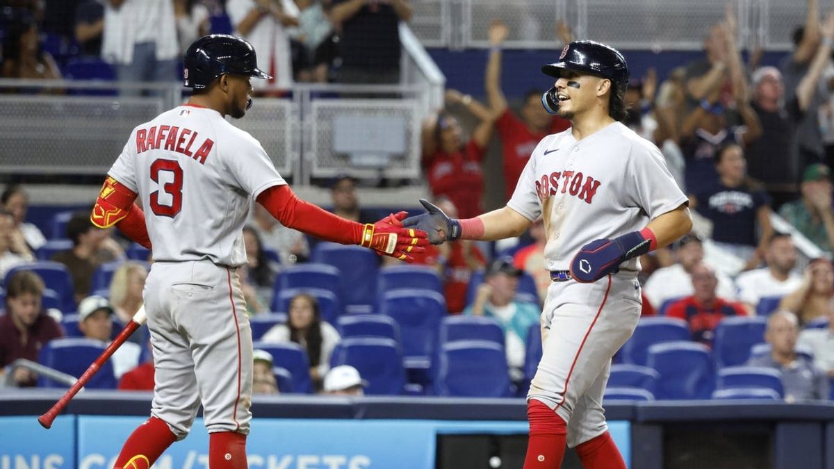  MLB roundup: Red Sox rally again, top Marlins for 4th straight win 