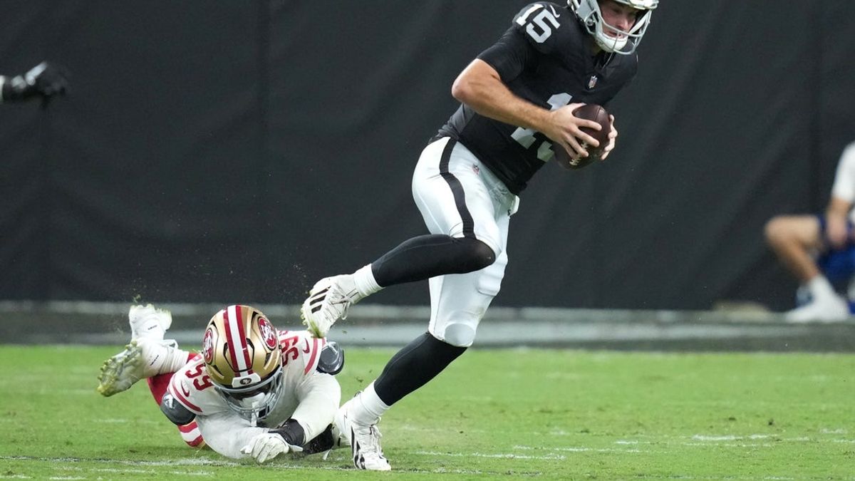 NFL preseason roundup: Fernando Mendoza underwhelms in Raiders loss NFL preseason roundup: Fernando Mendoza underwhelms in Raiders loss