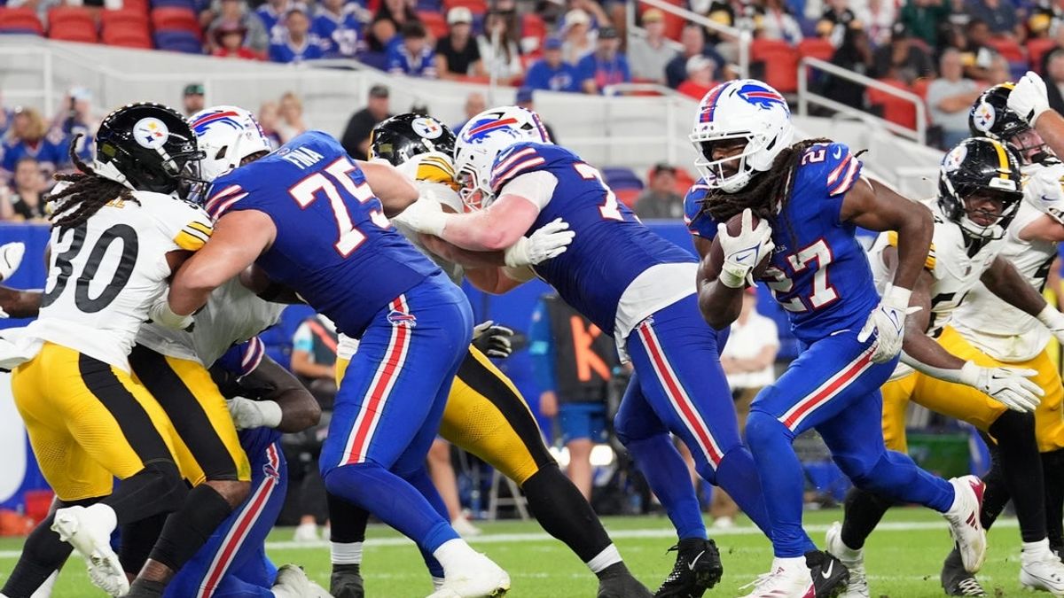  Top QBs sit out as Bills overtake Steelers in preseason finale 