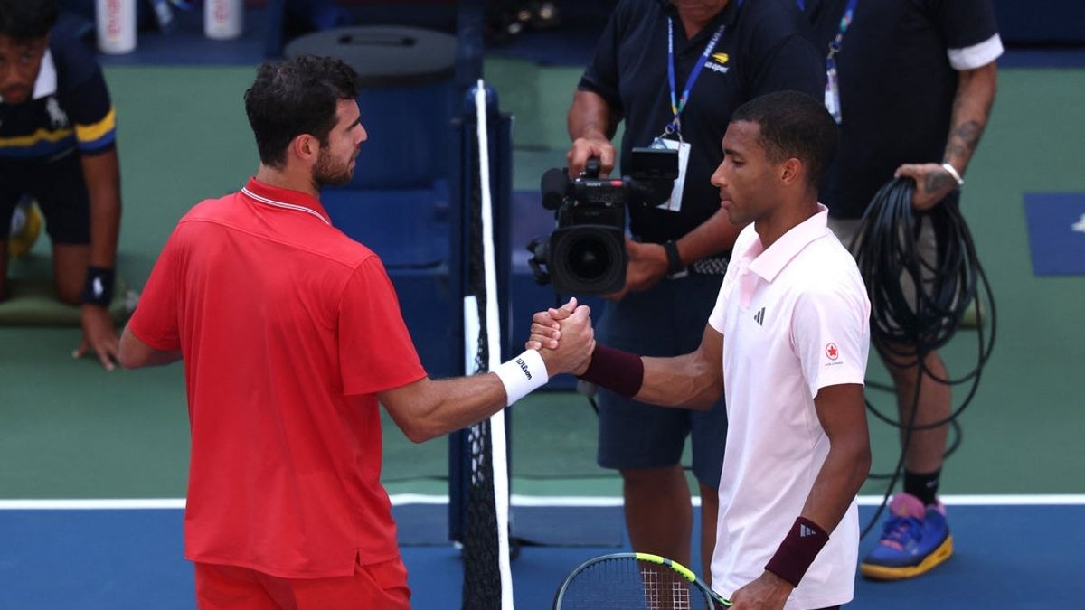 
            Karen Khachanov ousts No. 3 Felix Auger-Aliassime from US Open 
        
