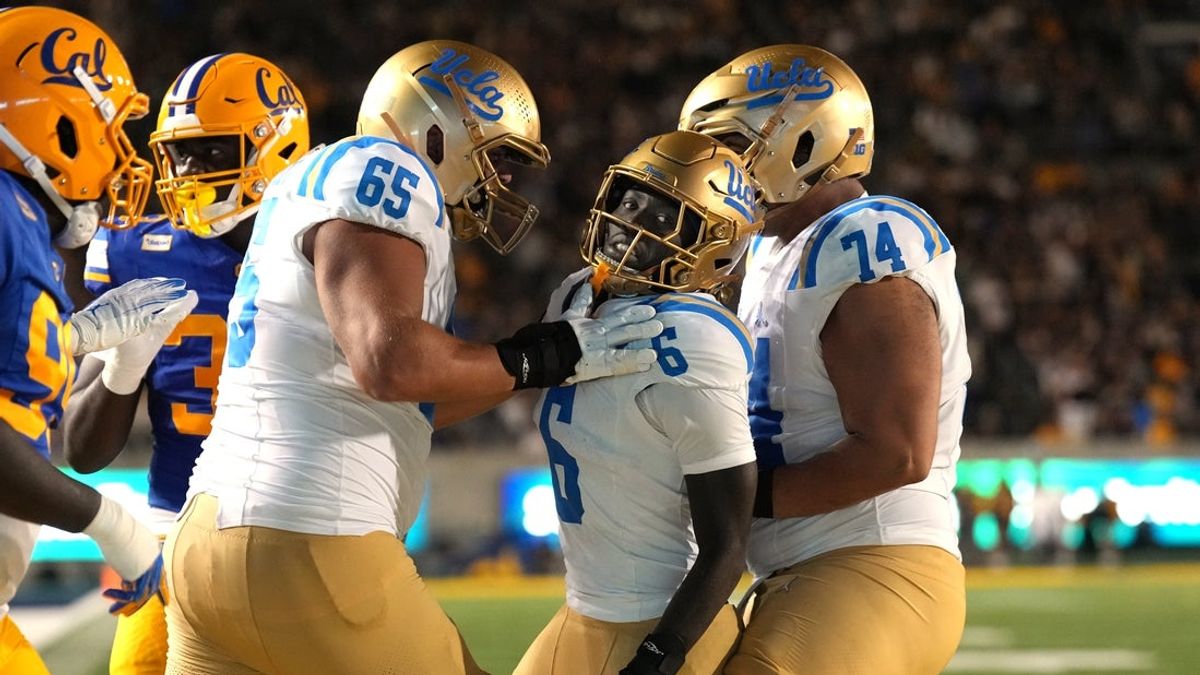 UCLA handles Cal, but QB Nico Iamaleava deals with leg issue UCLA handles Cal, but QB Nico Iamaleava deals with leg issue