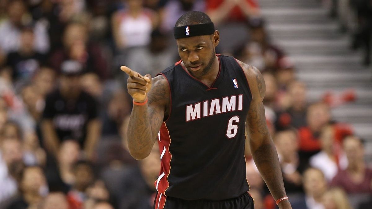 Heat: Link for LeBron James presser posted by mistake