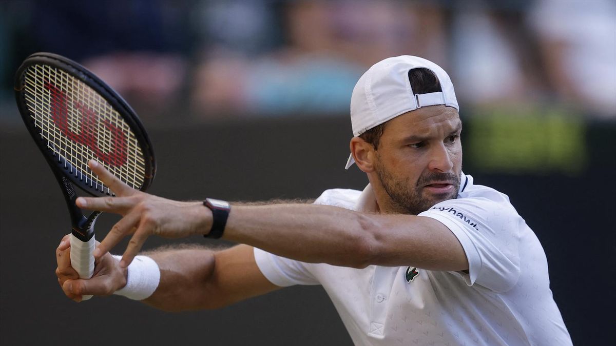 Χρόνια μετά τον τραυματισμό του στο Wimbledon, ο Grigor Dimitrov ζαλίζει τον Νο. 15 Jakub Mensik