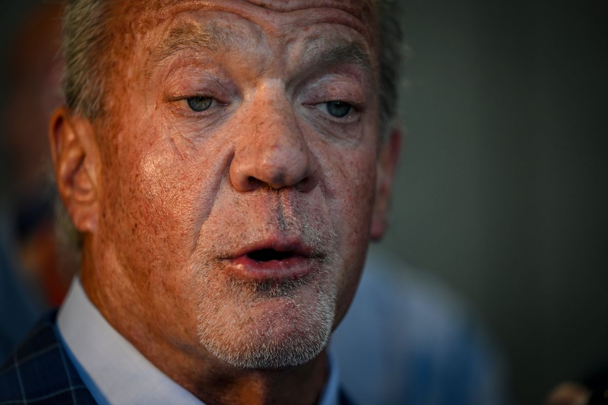 Jim Irsay saying cops target white billionaires sounds like an Onion headline