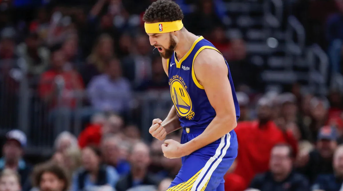 Golden State Warriors sharpshooter Klay Thompson is on his way to the Dallas Mavericks. credits: Kamil Krzaczynski | source: AP