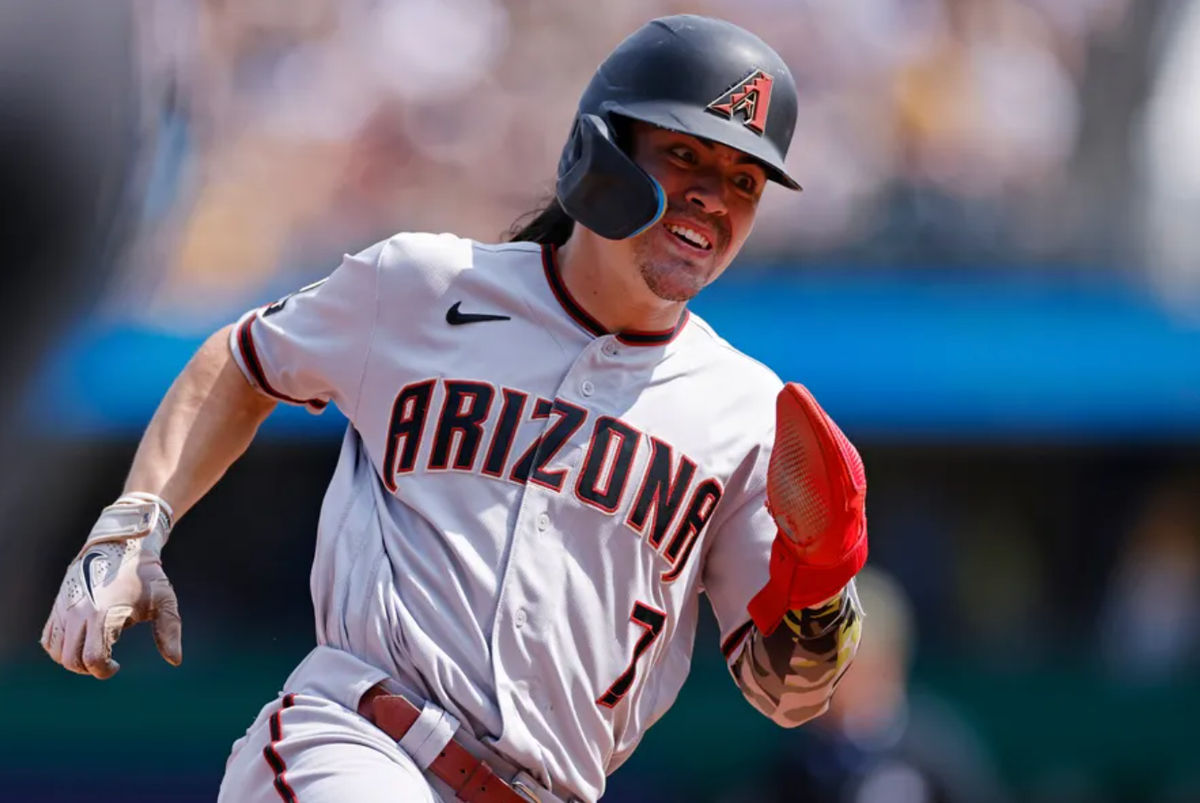 Corbin Carroll e os Diamondbacks são emocionantes de assistir. fonte: AP