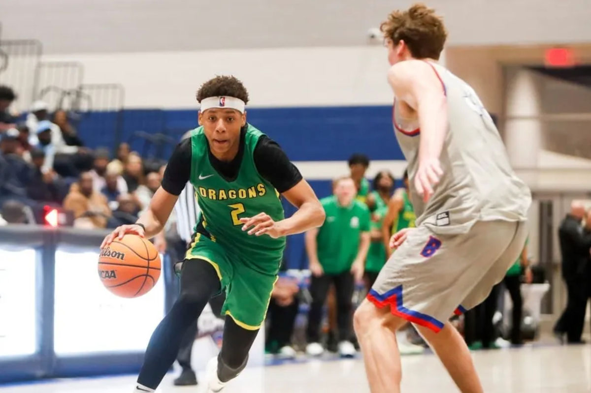 O armador do AZ Compass, Jeremiah Fears (2), se comprometeu com a Universidade de Illinois. Créditos: Chris Day/The Commercial Appeal/USA TODAY NETWORK