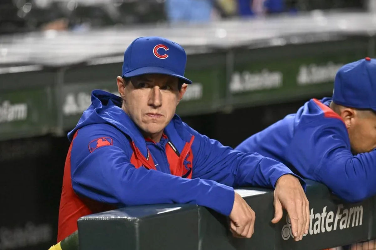 24 de septiembre de 2025; Chicago, Illinois, EE. UU.; El mánager de los Chicago Cubs, Craig Counsell (11), antes del partido contra los New York Mets en el Wrigley Field. Crédito obligatorio: Matt Marton-Imagn Images