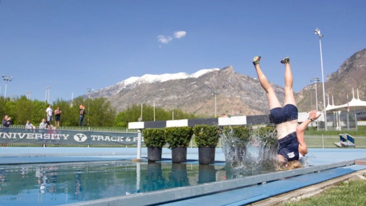 BYU Runner&#39;s Epic Steeplechase Fail Is Even Funnier In A Frame-By-Frame Photo Gallery