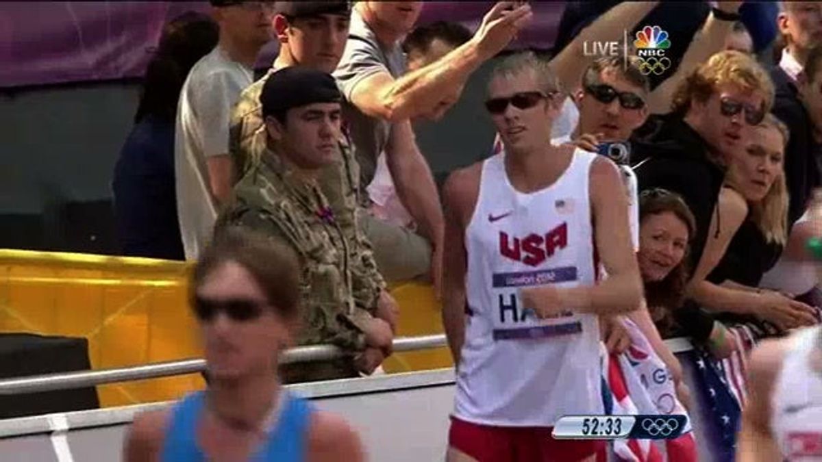 Ryan Hall Pulled Up Lame In The Men&#39;s Marathon