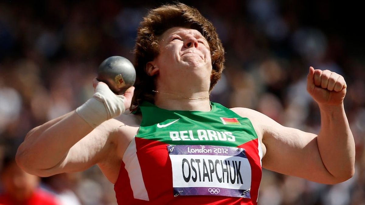 Belarusian Lady Shot Putter Stripped Of Gold Medal For Doping