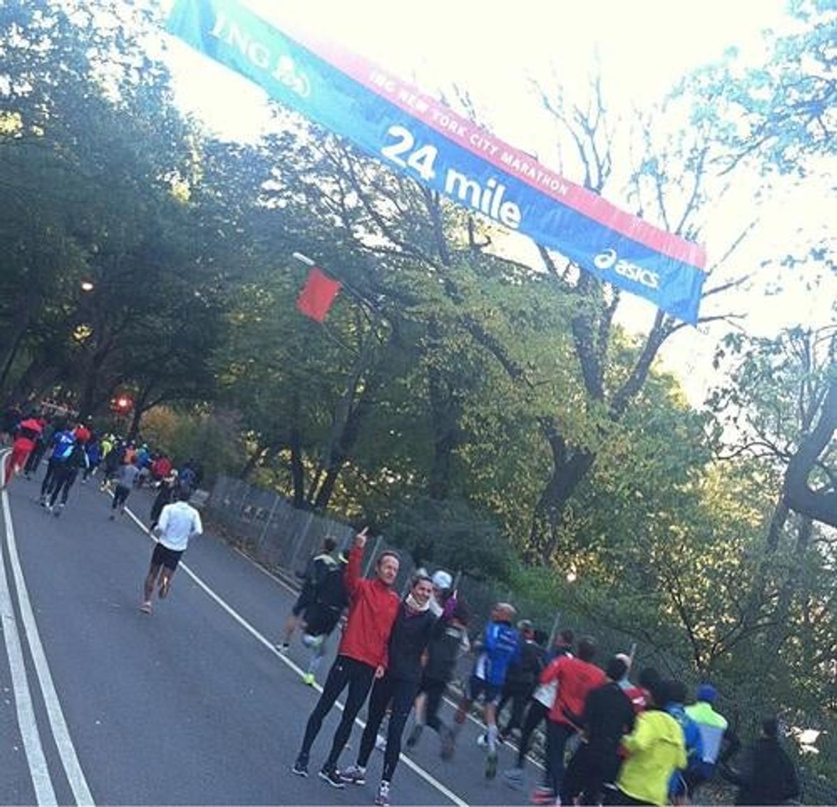 These Assholes Are Flipping Off Cameras Because They&#39;re Mad That The Marathon Was Postponed