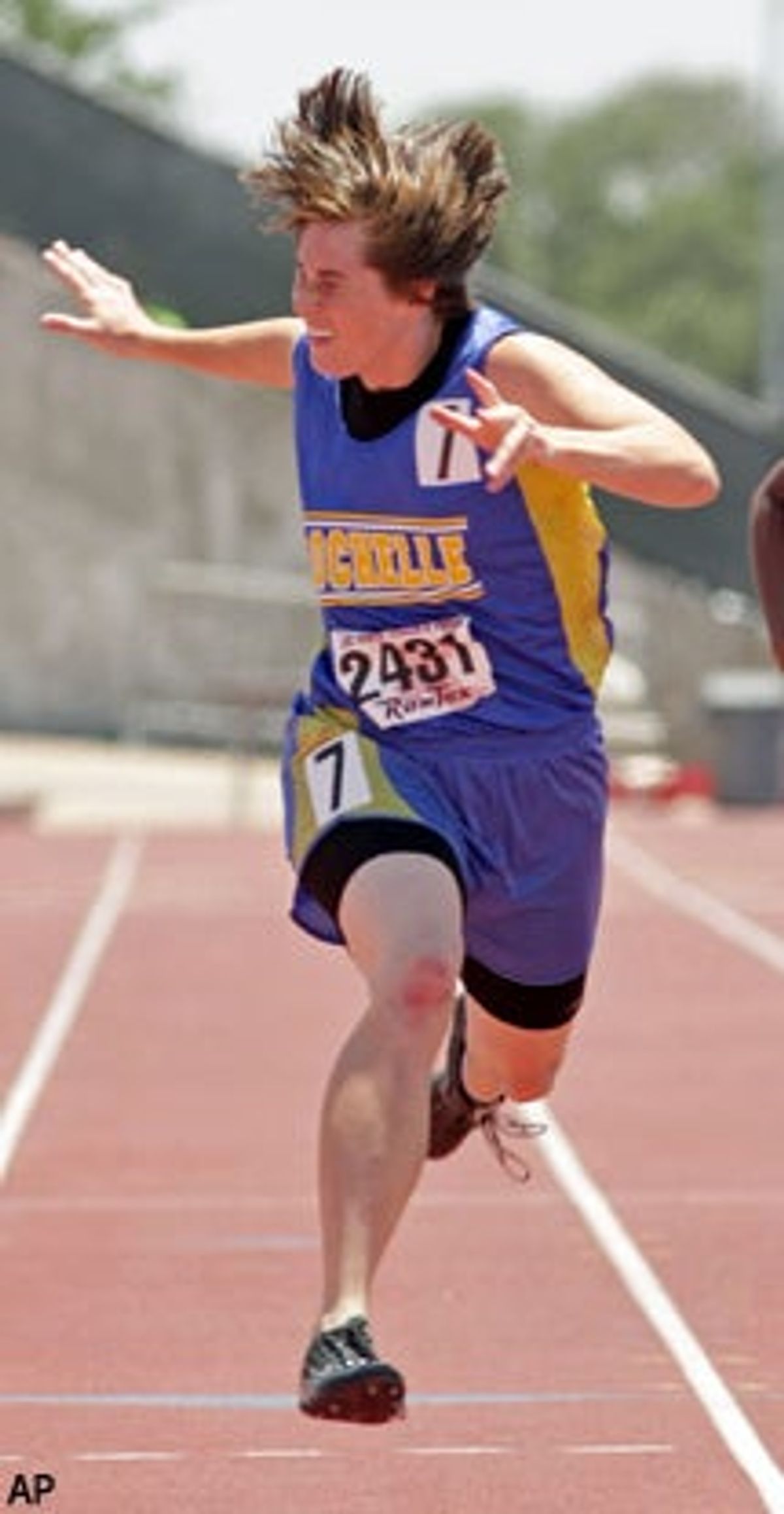 High School Track Star Wins Team Championship By Herself