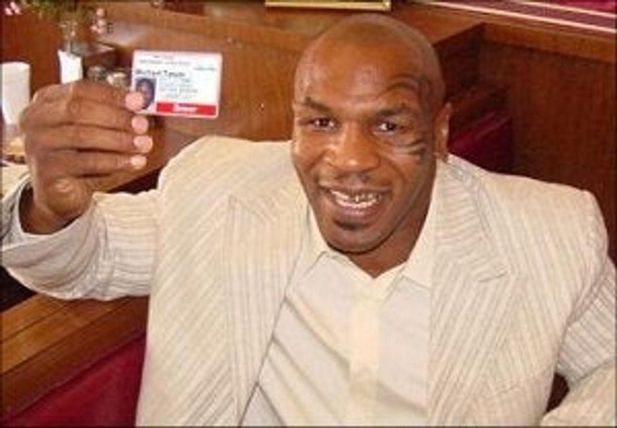 Start Saving Up For A Good Boning, Courtesy Of Mike Tyson