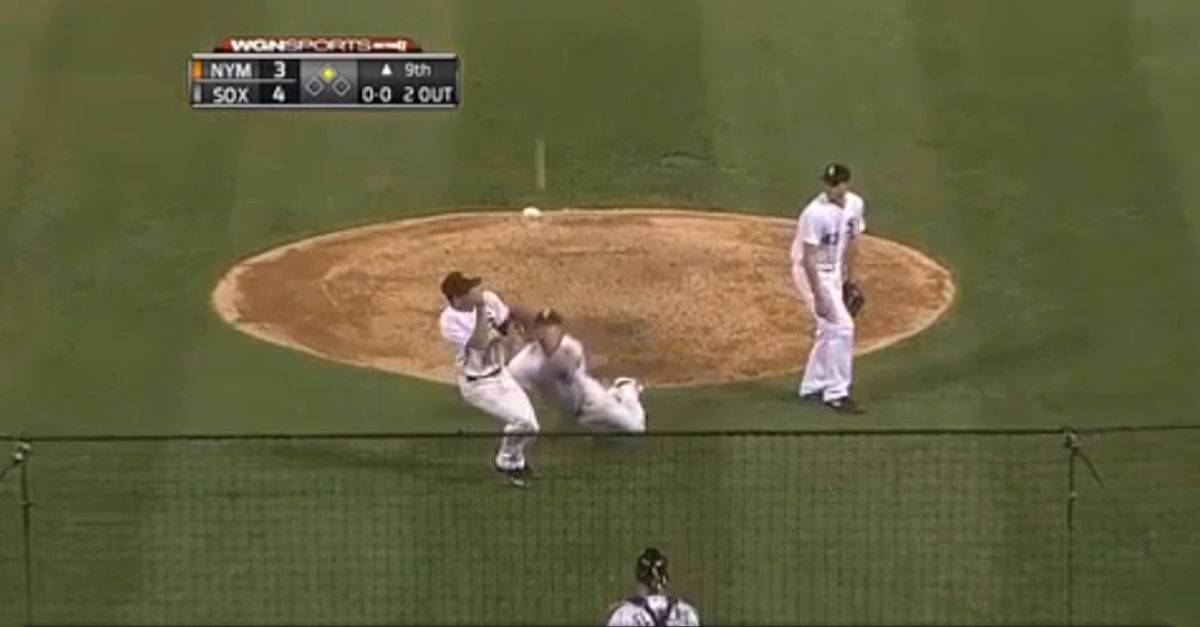 White Sox Blow Lead In Ninth; Hawk Harrelson Goes Silent