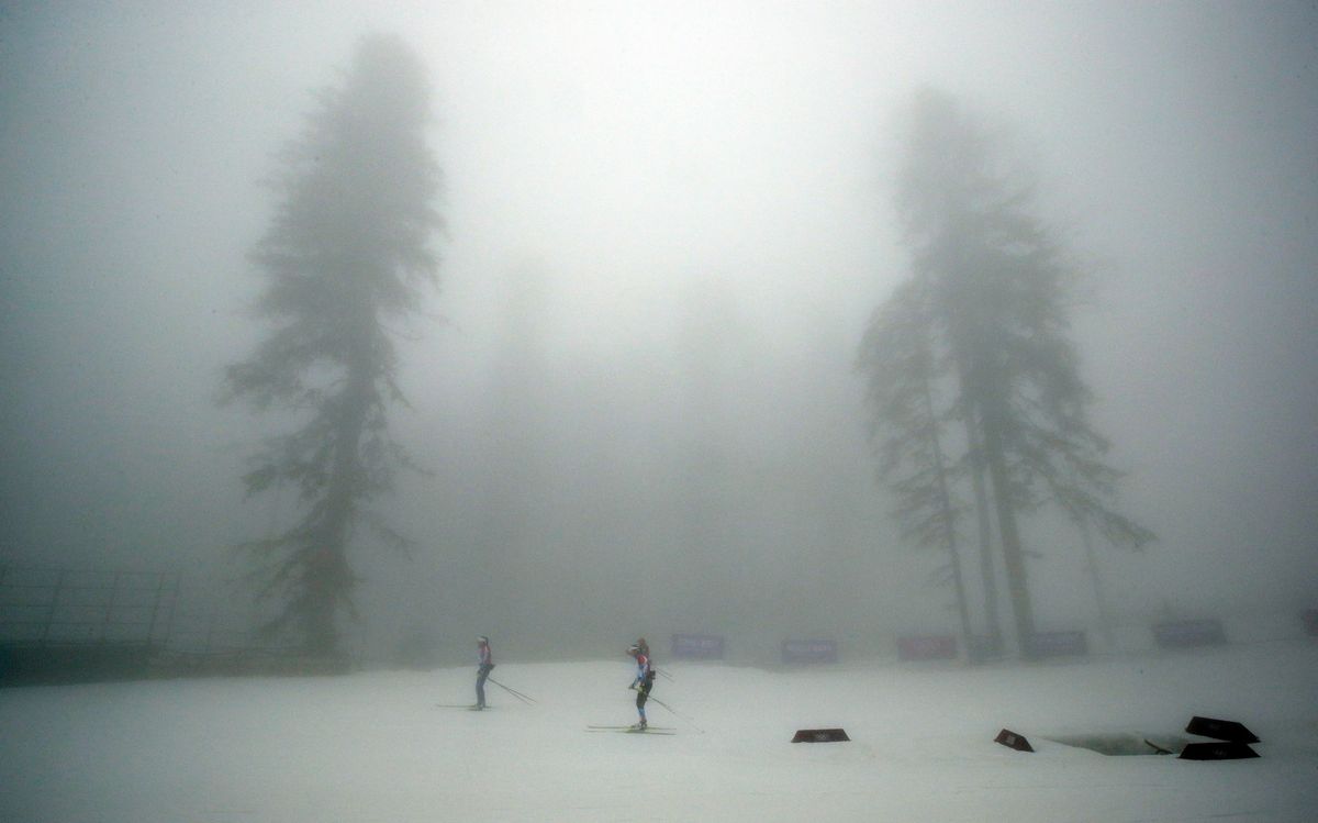 Sochi Organizers Attempt To Clear Fog With Giant Fans