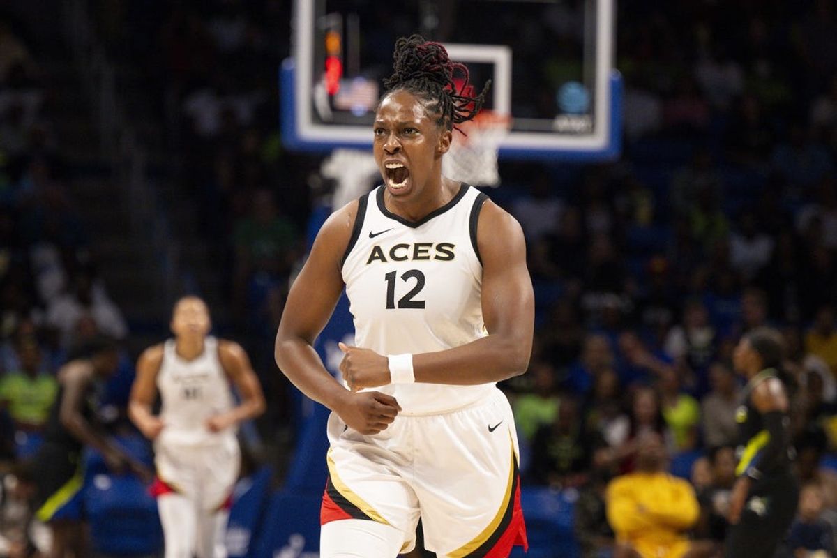 WNBA: Playoffs-Las Vegas Aces at Dallas Wings