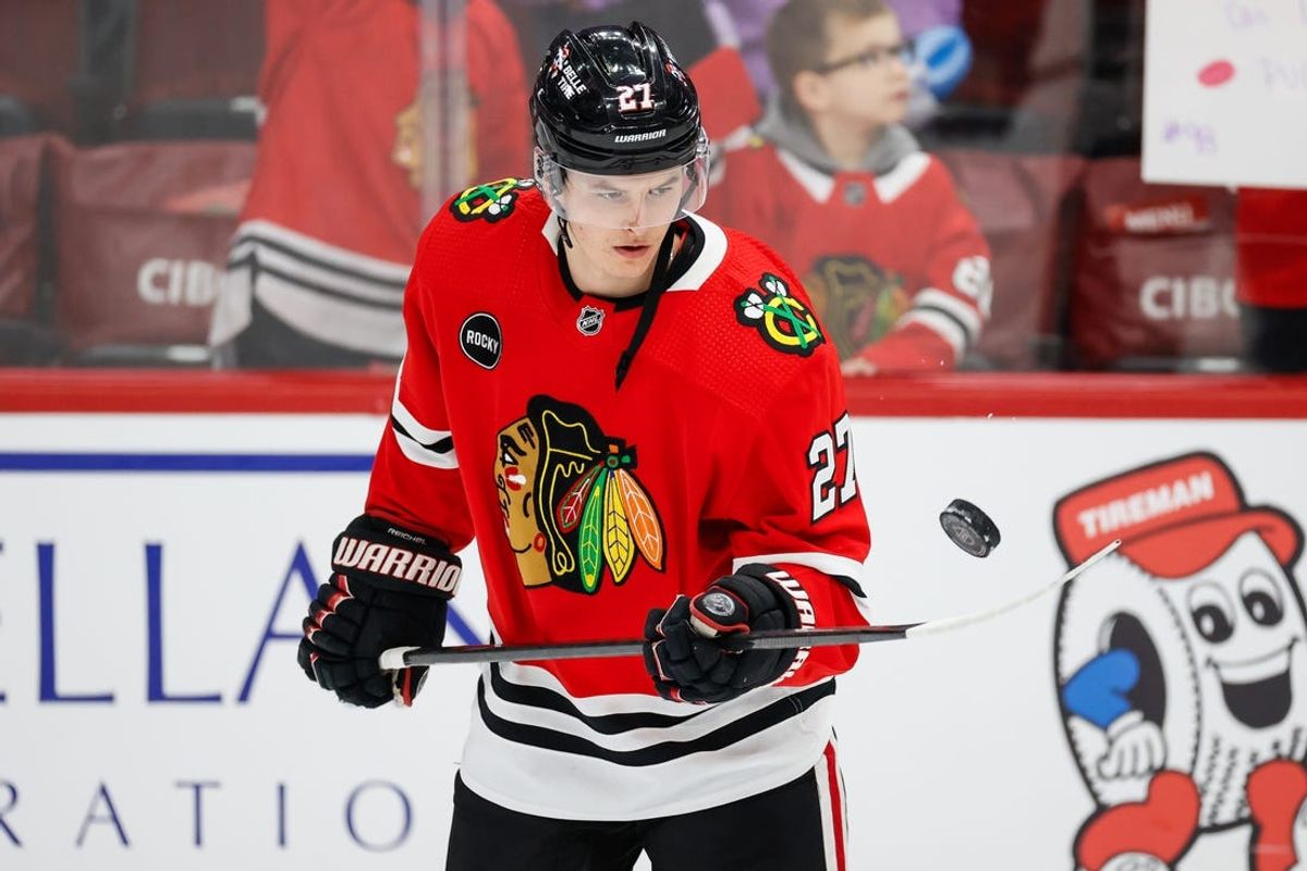 NHL: St. Louis Blues at Chicago Blackhawks