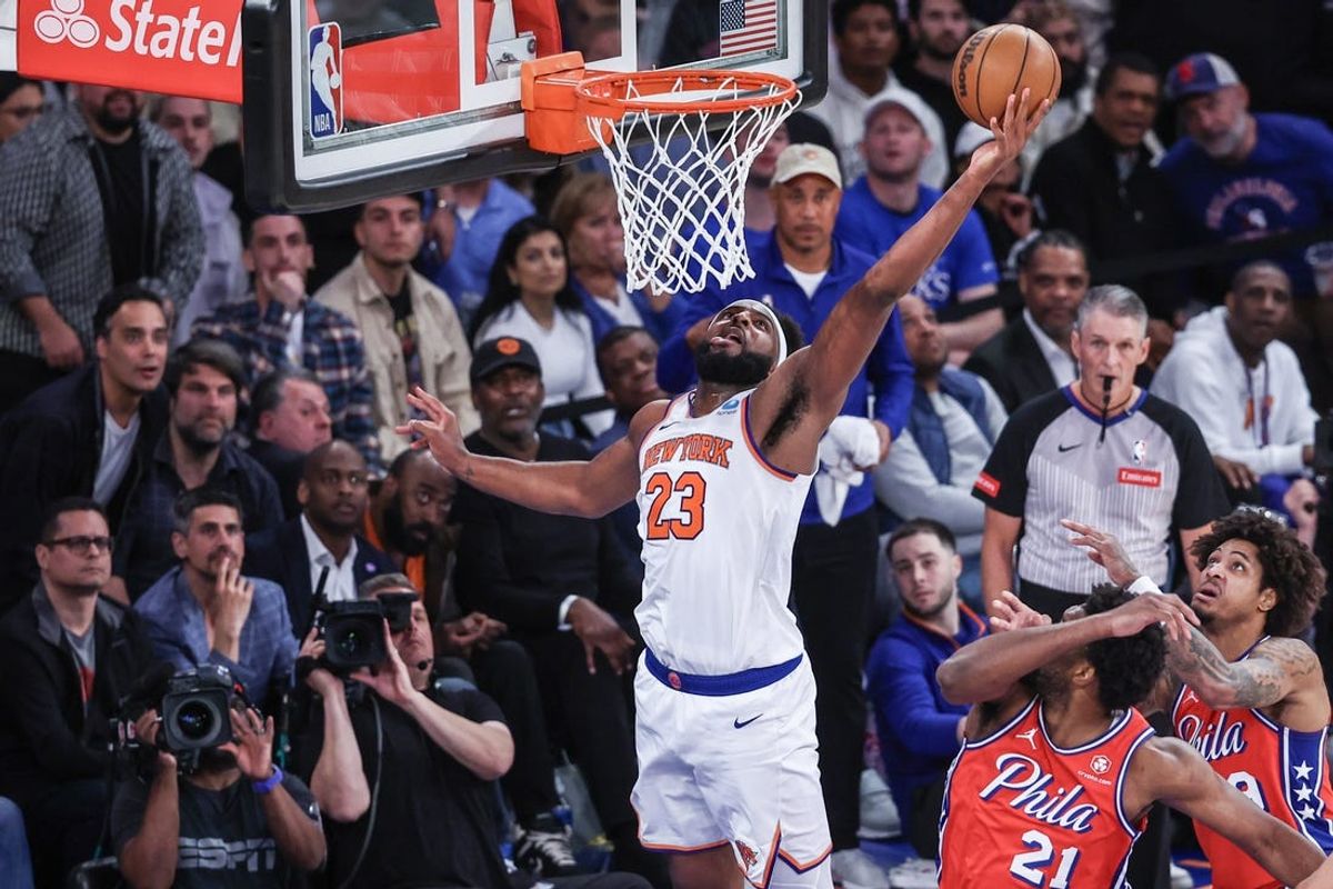 NBA: Playoffs-Philadelphia 76ers at New York Knicks