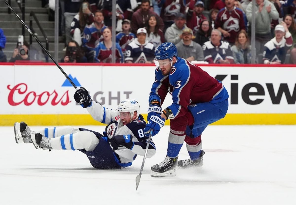 Valeri Nichushkin's 3 goals carry Avalanche past Jets