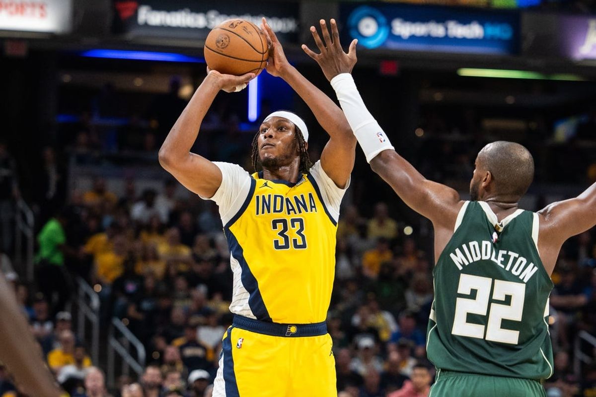 NBA: Playoffs-Milwaukee Bucks at Indiana Pacers