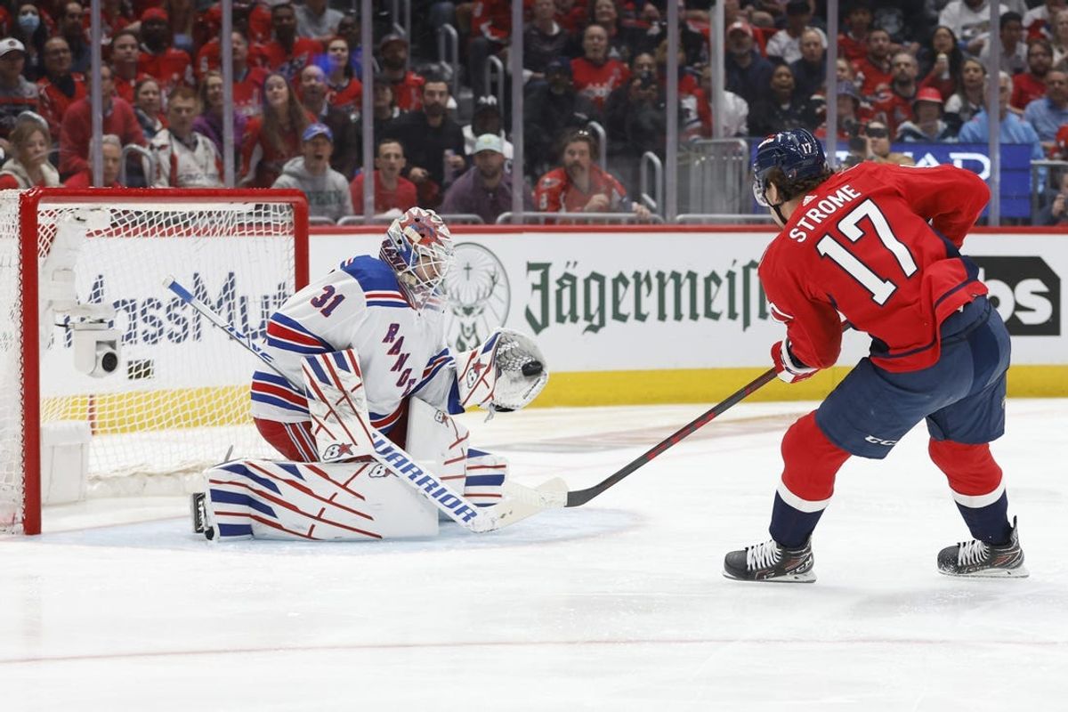 Rangers complete first-round sweep of Capitals