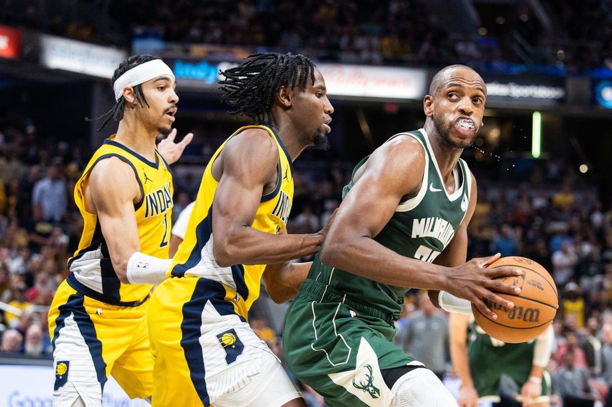 NBA: Playoffs-Milwaukee Bucks at Indiana Pacers