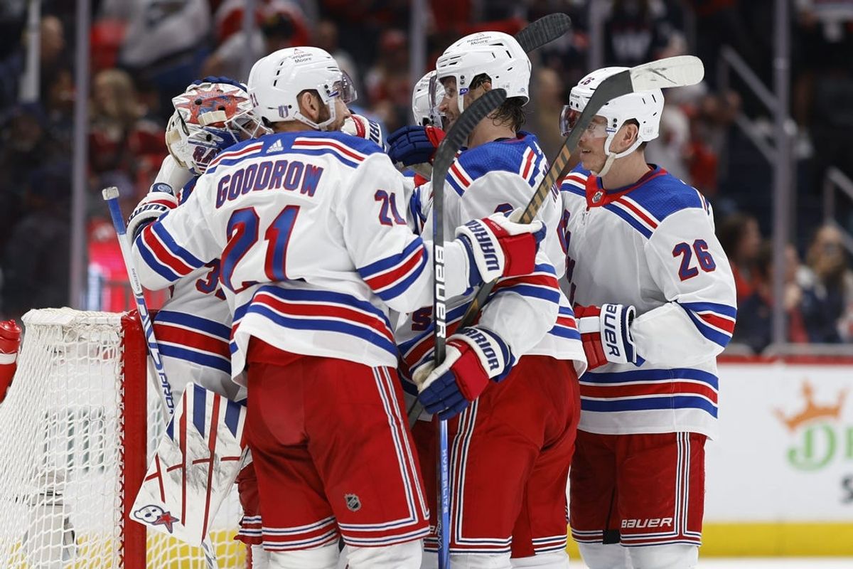 NHL: Stanley Cup Playoffs-New York Rangers at Washington Capitals