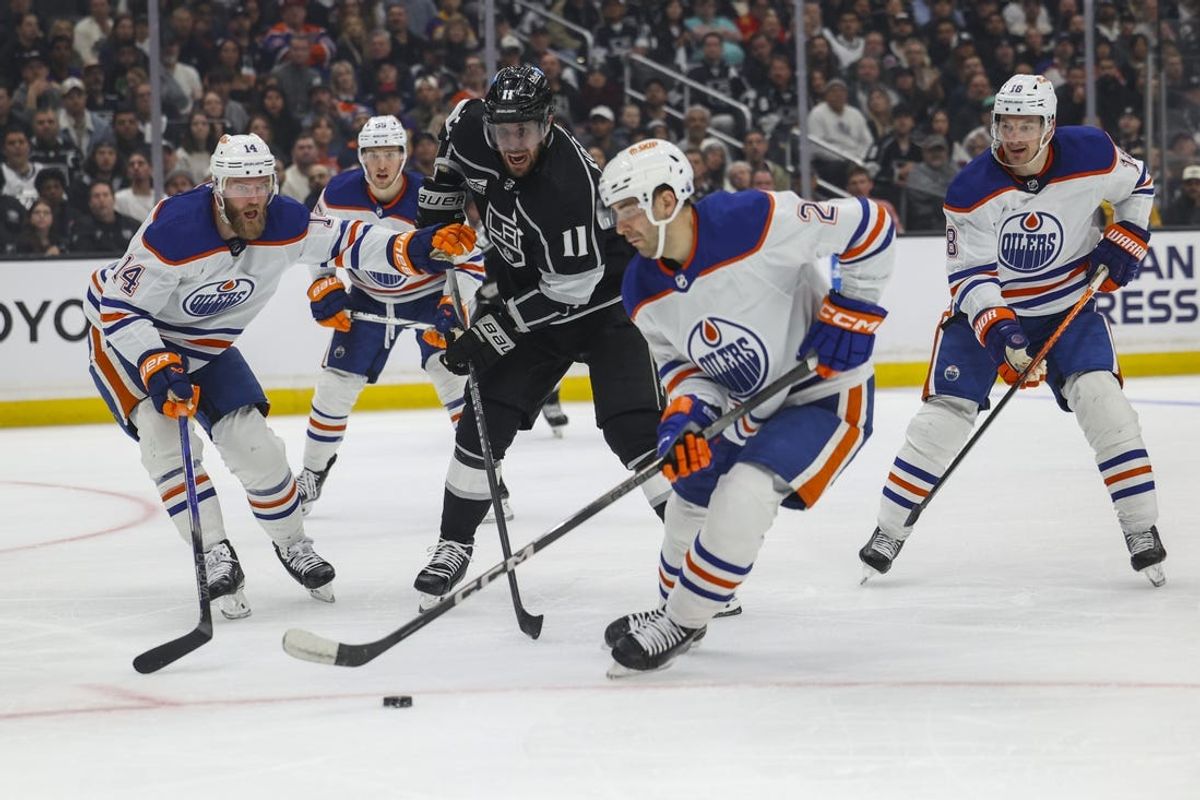 NHL: Stanley Cup Playoffs-Edmonton Oilers at Los Angeles Kings